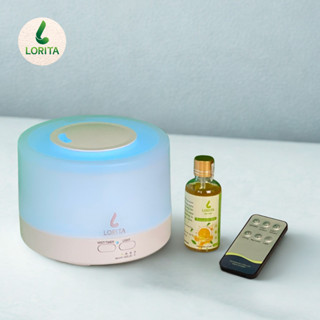  LORITA Máy xông phun sương tạo độ ẩm thơm phòng điều khiển Remote Đèn Led- Yêu bản thân chọn LORITA# 