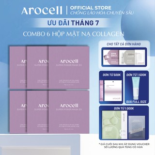 Arocell Mask Combo Mặt Nạ Thạch Collagen Chống Lão Hóa Mờ Nếp Nhăn Dưỡng Ẩm Nâng Cơ