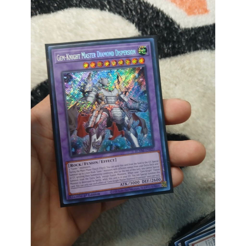 [Yugioh Biên Hòa Store] 1 lá thẻ bài Gem-Knight Master Diamond Dispersion - BLMM-EN020 - Secret Rare