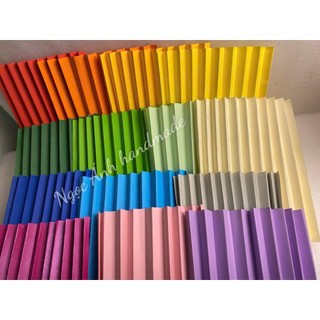  giấy gấp nếp sẵn nếp gấp túi 20 cái làm nửa quạt 20cm 