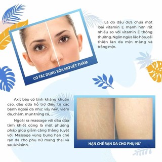 Dầu dừa Tinh Khiết organic Vietcoco - Xúc Miệng -  Mascara - Dưỡng Môi - Dưỡng da 10ml-500ml