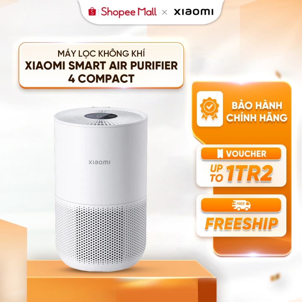 Máy lọc không khí Xiaomi Smart Air Purifier 4 Compact BHR5860EU/ Lõi lọc không khí BHR5861GL