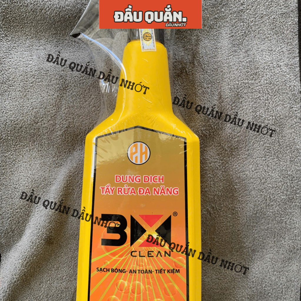 Chai tẩy đa năng 3X Clean - tẩy rửa nhớt cực mạnh