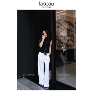  QUẦN LINEN CÀI KHUY NỮ – DÁNG SUÔNG THANH LỊCH MẶC LÊN LÀ "CHUẨN STYLE| LABEAU OFFICIAL 