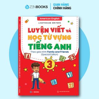 Sách luyện viết và học từ vựng tiếng anh lớp 3 - lighthouse writers