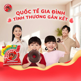 Combo bánh Dowee Donut mix vị túi 12 cái