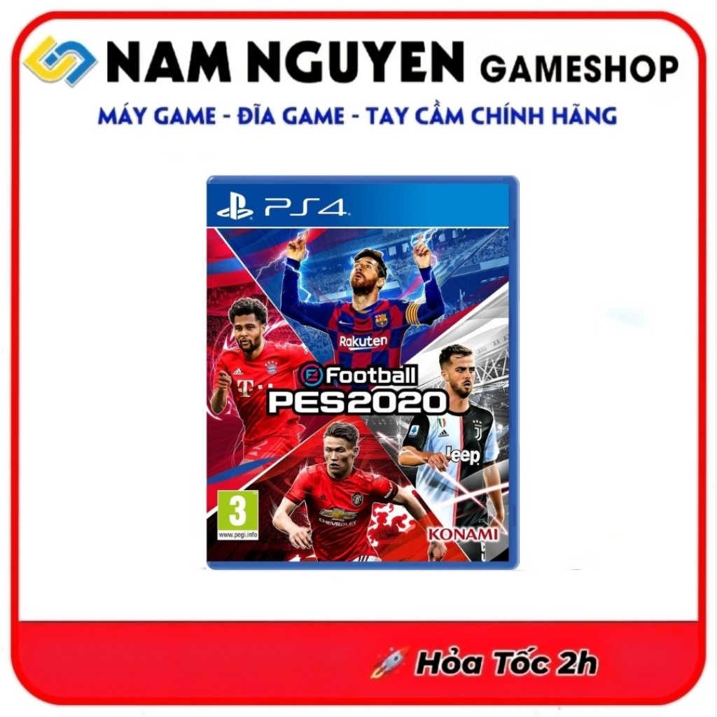 Đĩa Game PS4 | Pes2020 Pes20