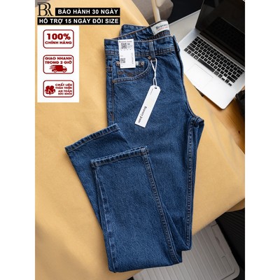 Quần Jeans nam Bravery Premium Cotton Co Giãn, dày dặn thoáng mát, phom ống đứng, không ôm
