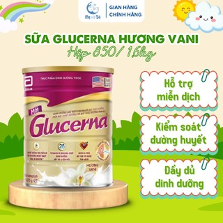   CH MẸ VÀ BÉ – ABBOTT  Glucerna 800g Hương Vani – Sữa Dinh Dưỡng Cho Người Tiểu Đường & Kiểm Soát Đường Huyết 