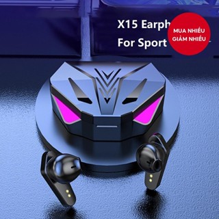 Tai Nghe Bluetooth Không Dây X15-M25-X8  Kèm Hộp Sạc chơi game có độ trễ thấp Tai nghe giảm tiếng ồn di động-VINATECH