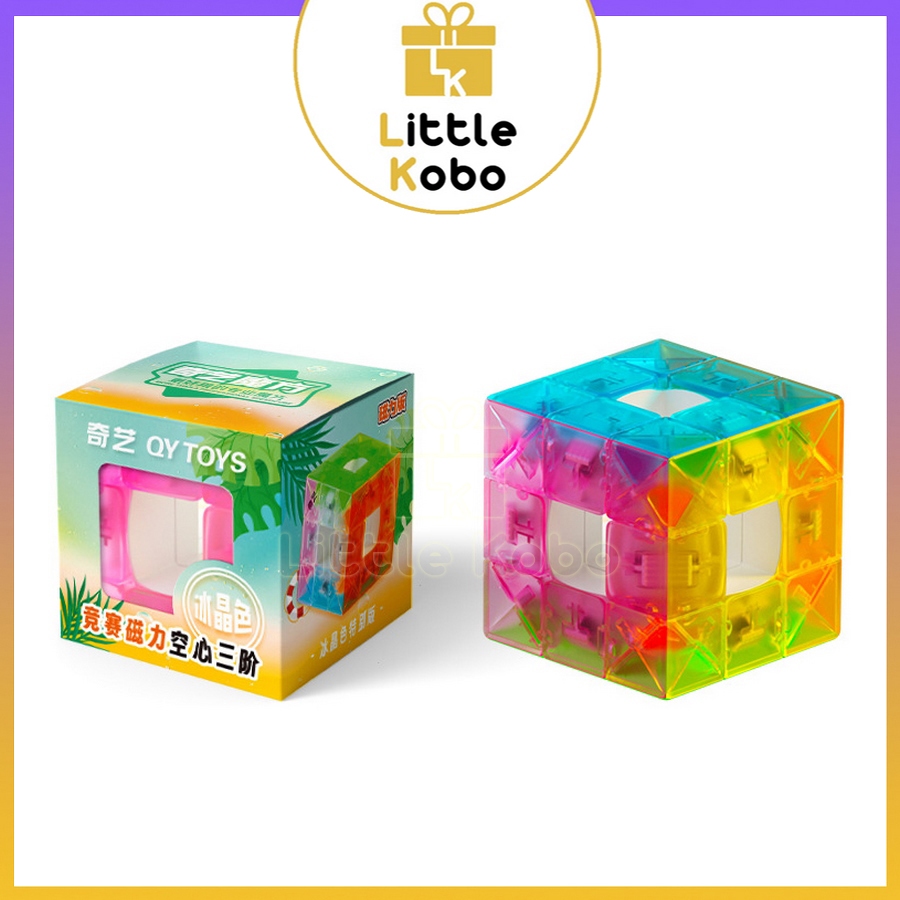 [QiYi] Rubik QiYi Void Cube 3x3 Transparent Có Nam Châm Magnetic Đồ Chơi Trí Tuệ Trẻ Em Tư Duy
