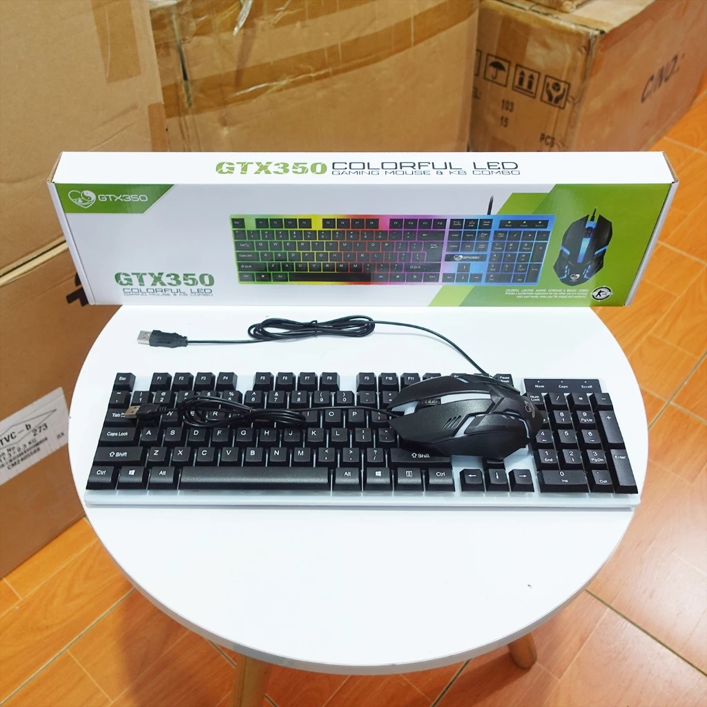 Bàn Phím  Máy Tính GTX-350-CW916 RGB Chế Độ Khác Nhau, Chơi Game Dùng Văn Phòng Cực Đã HOT-VINATECH | BigBuy360 - bigbuy360.vn