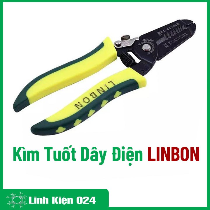 Kìm Tuốt Dây Điện Linbon