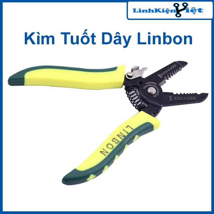Kìm Tuốt Dây Điện Linbon