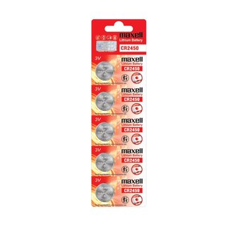  Hàng Xịn - Pin Cmos CR2450 3V Maxell Remote Xe Cửa Cuốn Thiết Bị Cảm Biến Nhiệt Kế Cân Điện Tử Đồng Hồ ... 