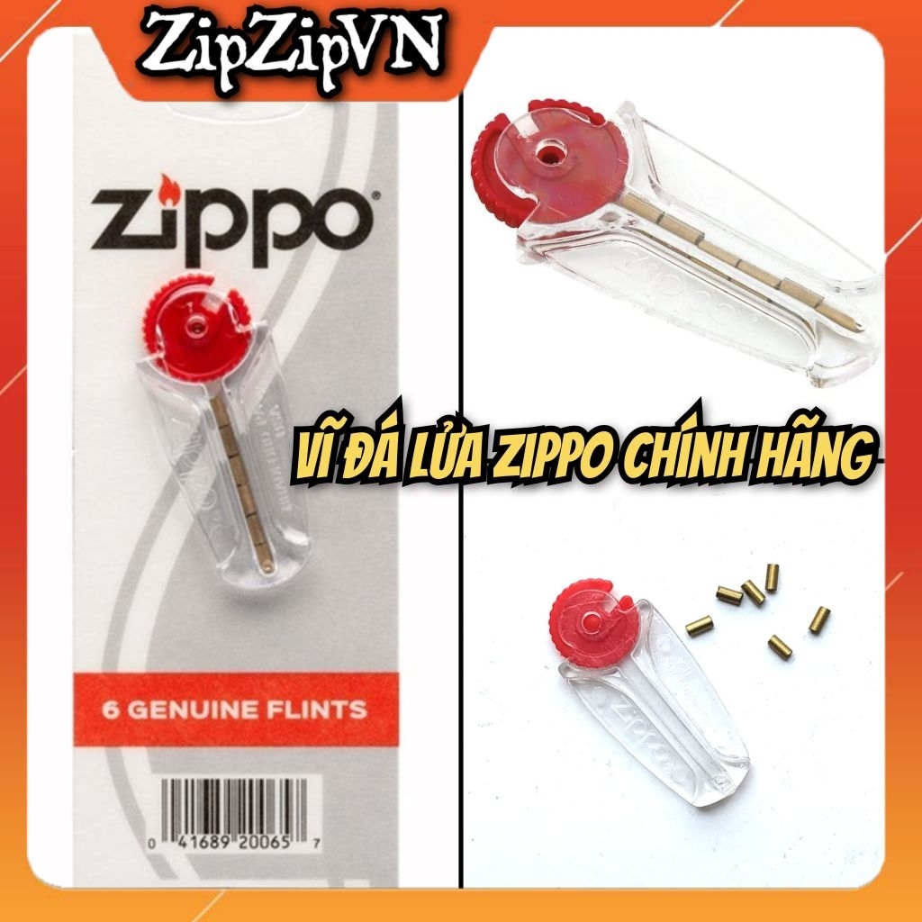 Vĩ đá lửa Zippo chính hãng
