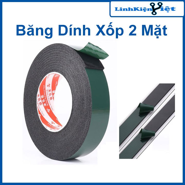 Băng Dính Xốp 2 Mặt 1.2cm