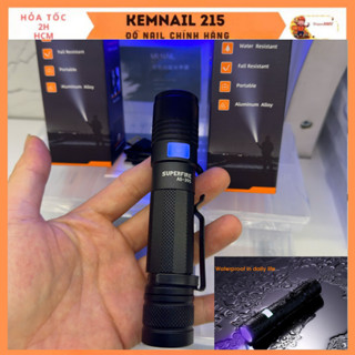  Đèn UV superfire A5- 395 cầm tay công suất lớn dùng hơ gel gắn móng nail chống nước Tặng kèm cục sạc 