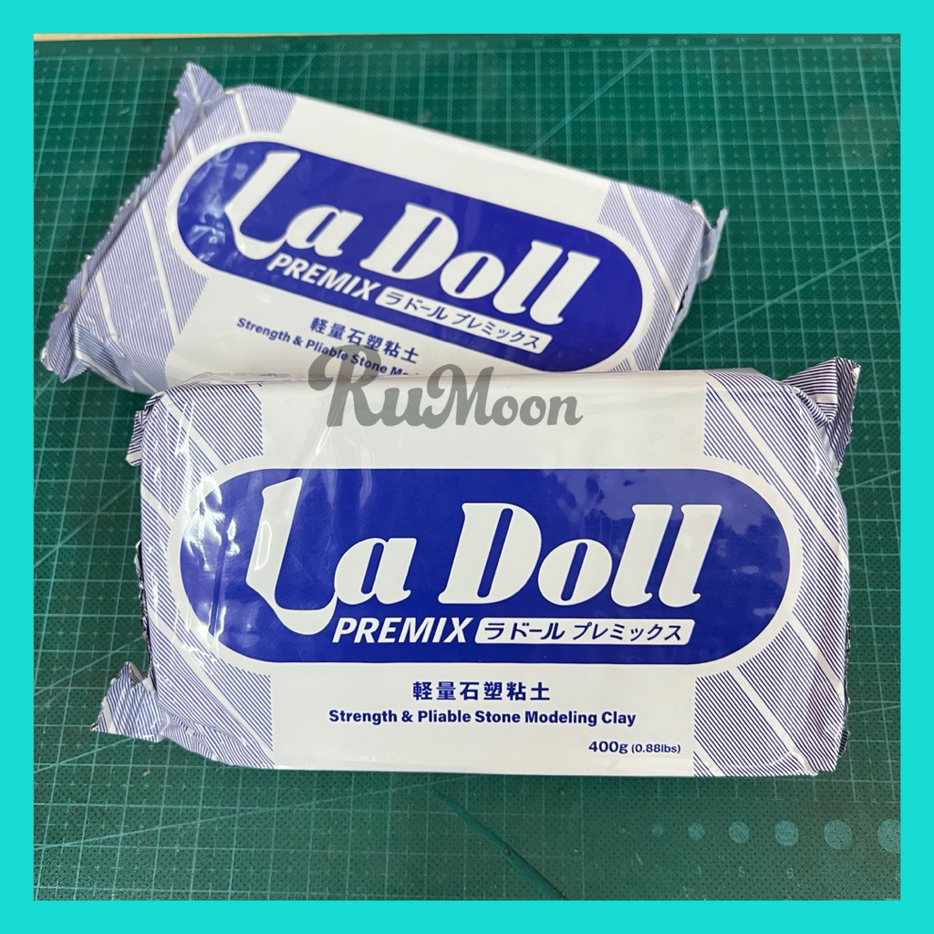 Đất sét Ladoll Xanh Premix 400gr
