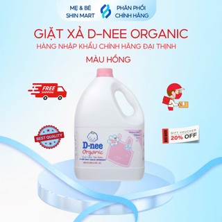 Nước giặt xả Dnee Thái Lan 3000ml Hàng NK Đại Thịnh có tem phụ [mẫu mới]