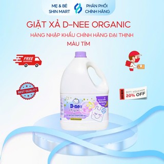 Nước giặt xả Dnee Thái Lan 3000ml Hàng NK Đại Thịnh có tem phụ [mẫu mới]