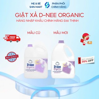 Nước giặt xả Dnee Thái Lan 3000ml Hàng NK Đại Thịnh có tem phụ [mẫu mới]