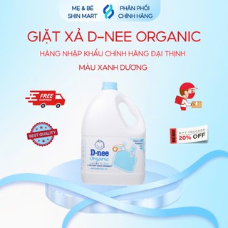Nước giặt xả Dnee Thái Lan 3000ml Hàng NK Đại Thịnh có tem phụ [mẫu mới]