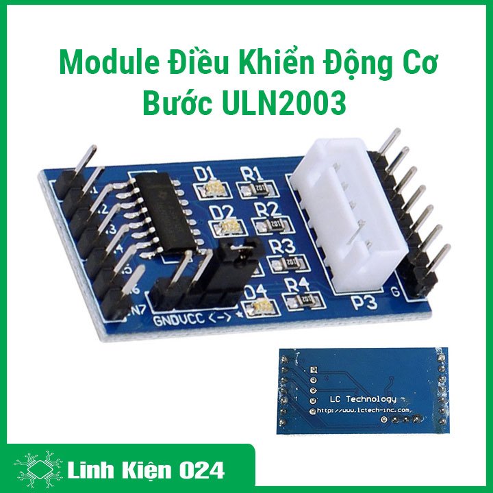 MODULE Điều Khiển Động Cơ Bước ULN2003 - Dán