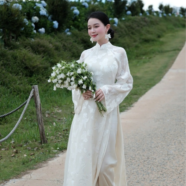 Áo Dài Kim Diễm - EDINI - A1697