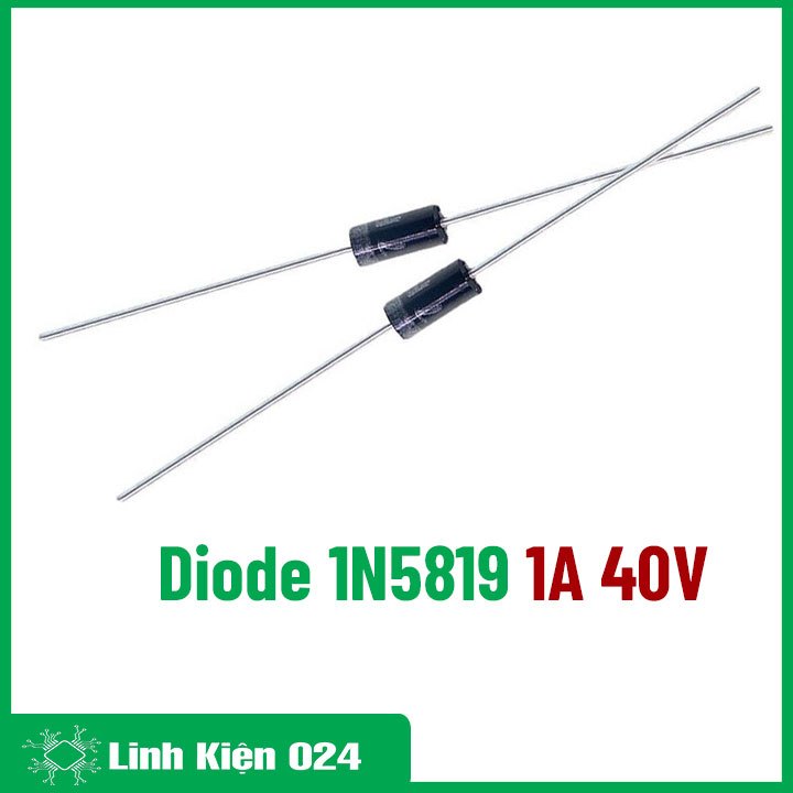 Combo 10 Sản phẩm Diode 1N5819 1A 40V Schottky