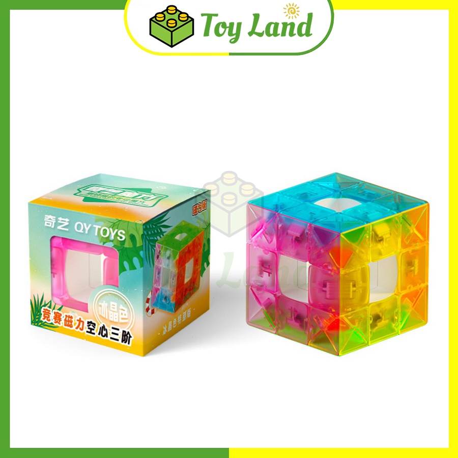[QiYi] Rubik QiYi Void Cube 3x3 Transparent Có Nam Châm Magnetic Đồ Chơi Trí Tuệ Trẻ Em Tư Duy
