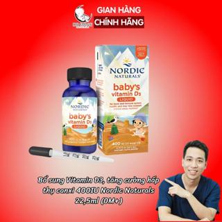    Bác Sĩ Đăng   Bổ sung Vitamin D3 tăng cường hấp thụ canxi 400IU Nordic Naturals 22,5ml  0M+  
