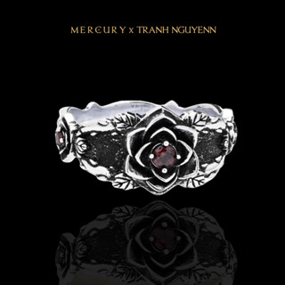 Nhẫn Bạc nam,nữ 925 Mercury The Scarlet - Trang sức Bạc 925 cao cấp - Thiết kế độc quyền bởi Mercury