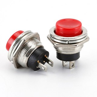 NÚT NHẤN ĐỀ SẮT - TO ( 15MM ) 1 NÚT