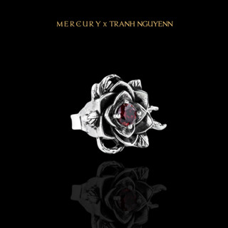 Khuyên tai Bạc 925 Mercury The Thorn - Trang sức Bạc 925 cao cấp - Thiết kế độc quyền bởi Mercury