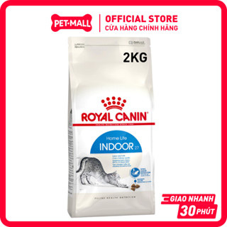 Thức Ăn Hạt Cho Mèo Royal Canin Indoor 400G - 2KG - Giảm Mùi Hôi Phân, Kiểm Soát Búi Lông Petmall