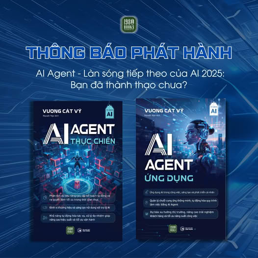 Combo 2 Sách - AI Agent Thực Chiến + Ứng Dụng