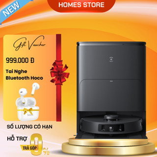 Ecovacs T30s Pro Omni Xòe Giẻ, Robot Hút Bụi Lau Nhà 11.000 Pa - Chính Hãng A13