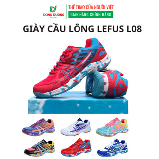  Giày Cầu Lông LEFUS L08 Giày Thể thao Nhẹ Êm Giày Chuyên chơi cầu Lông Đế Rubber Eva êm chân bền bỉ 