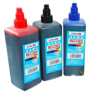 Mực Bút Lông Dầu - Chai Mực Không Xóa Được 350ml -Chai Mực Đánh Dấu Loại Lớn Tiết Kiệm