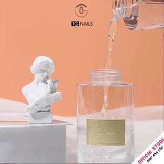 Lọ rỗng đựng dung dịch axeton, nước lau gel nail tem vàng 300ml
