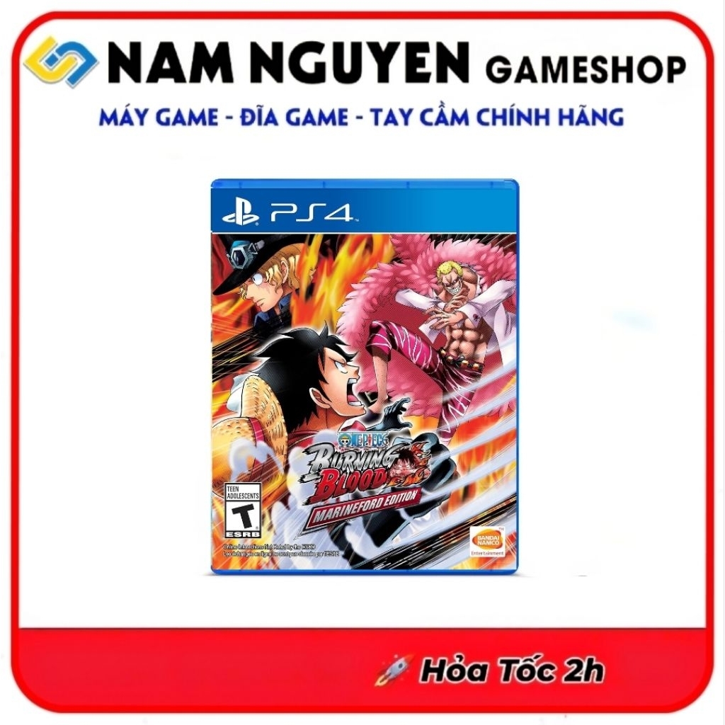 Đĩa Game PS4 | One Piece Burning Blood OP (Game Đối Kháng Hay)