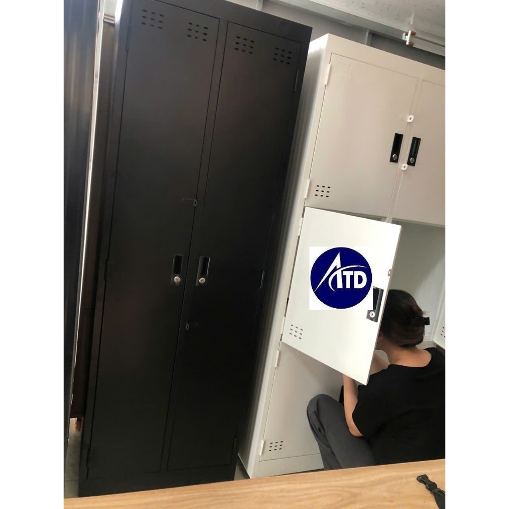 Tủ locker mini 6 tầng đựng đồ cho nhân viên, tủ locker nhiều ngăn có khóa an toàn