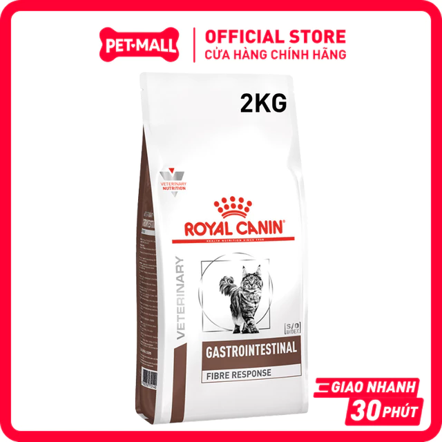 400g / 2kg - Thức Ăn Mèo Royal Canin Gastrointestinal Fibre Response, Hỗ Trợ Mèo Bị Táo Bón Petmall
