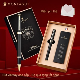 Montagut Bút khắc tên theo yêu cầu cao cấp Bút ký cao cấp 302, BÚT KÝ Món quà THEO YÊU CẦU KHẮC LOGO FULL BOX