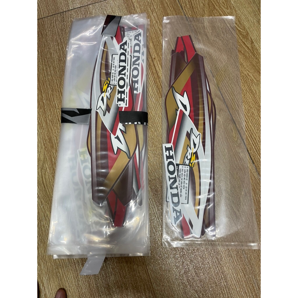 Tem dán 3 lớp xe Super Dream ( đời 2001-2002) tem zin theo xe chính hãng của honda