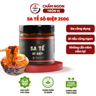 Sa Tế Sò Điệp Thích Cay Sốt Trộn Mì, Hủ Tiếu, Phở Sốt Chấm Cá Viên Chiên Sốt Ướp Thịt