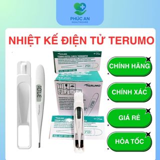 Nhiệt kế điện tử kẹp nách Terumo {hàng công ty} C207S, N.Kế Vinmec BH 1 năm
