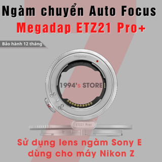 Ngàm chuyển MEGADAP ETZ21 PRO+ dùng lens ngàm Sony E cho máy Nikon Z - Adapter MEGADAP ETZ21 PRO+ bản nâng cao