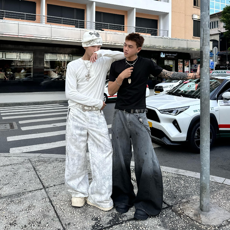 Bad Choices | Áo thun tay dài Henley RAWNECK Tee form ôm | BigBuy360 - bigbuy360.vn